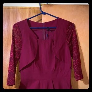 Formal Maroon Dress